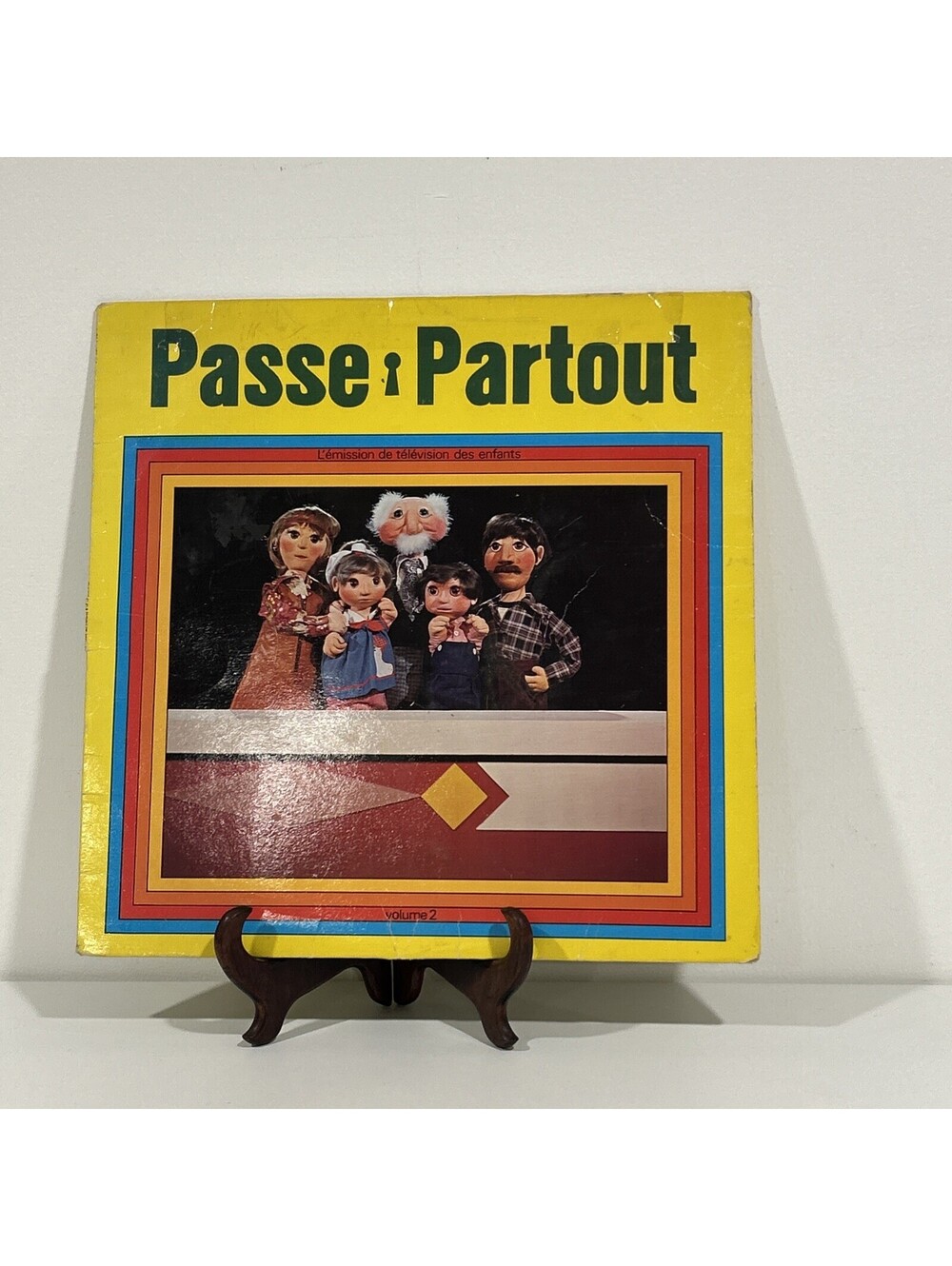 Passe-Partout Vol. 2 1981 Vinyl LP Children’s Quebec TV Series
